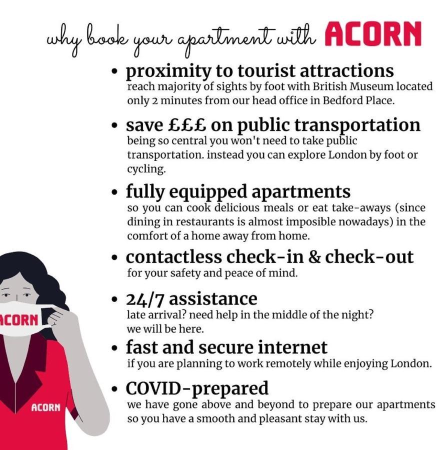 Acorn - Crawford House Apartments Лондон Екстериор снимка